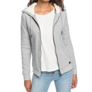 Roxy Trippin Sherpa Zip-Up Hoodie